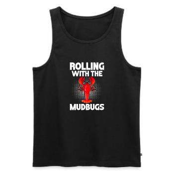 Crawfish Gifts - Männer Premium Bio Tank Top - Schwarz - Vorne - Michal (187cm)