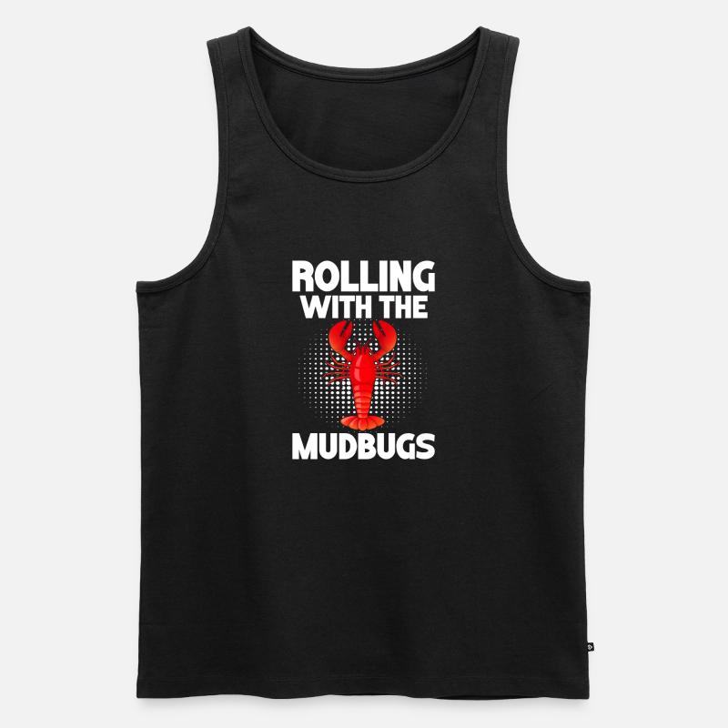 Crawfish Gifts - Männer Premium Bio Tank Top - Schwarz