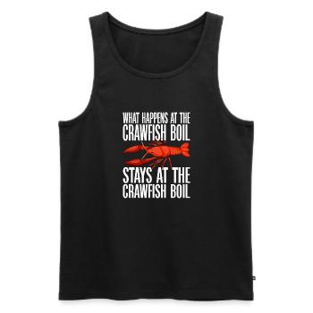 Crawfish Gifts - Männer Premium Bio Tank Top - Schwarz - Vorne - Michal (187cm)