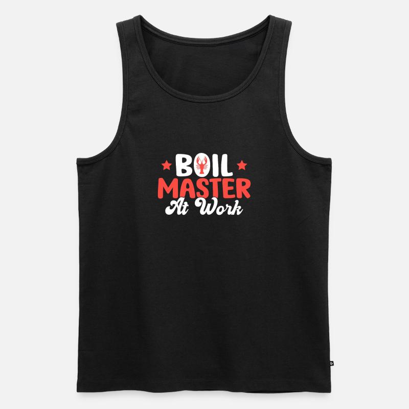 Crawfish Gifts - Männer Premium Bio Tank Top - Schwarz
