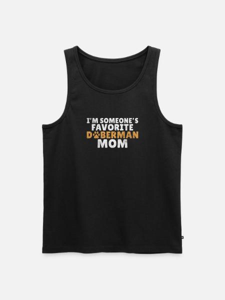 Doberman Gifts - Männer Premium Bio Tank Top - Schwarz
