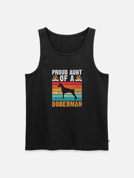 Doberman Gifts - Men's Premium Organic Tank Top - black