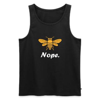 cicada - Men's Premium Organic Tank Top - black - Front - AI Model Male 178 light (178cm)
