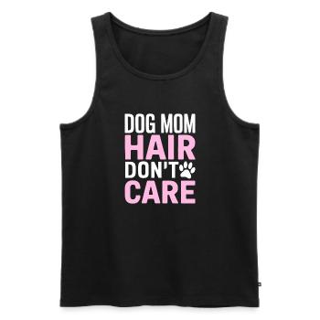Dog Mom Gifts for Women - Männer Premium Bio Tank Top - Schwarz - Vorne - Michal (187cm)
