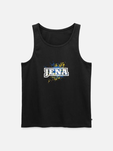 Jena - Men's Premium Organic Tank Top - black
