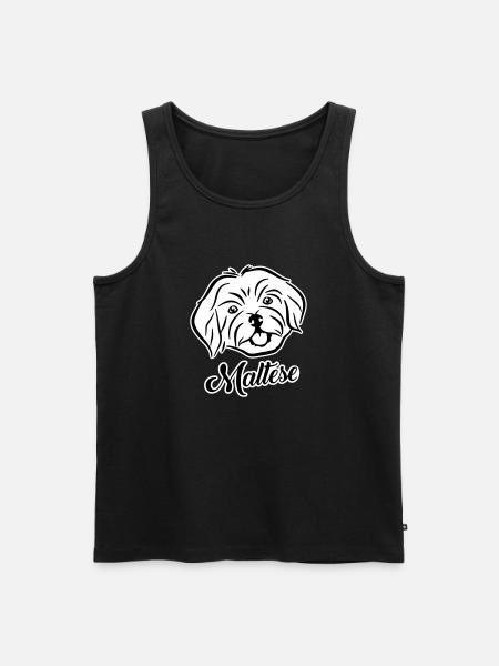 Bichon - Débardeur bio Premium Homme - noir