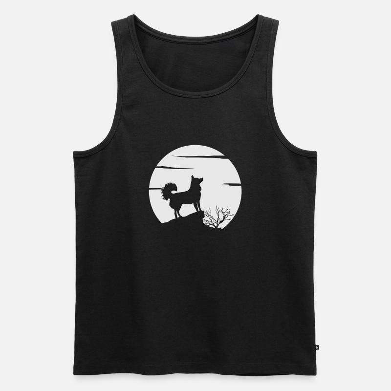 Alaskan Klee Kai - Männer Premium Bio Tank Top - Schwarz