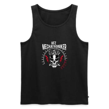 KFZ Mechatroniker - Männer Premium Bio Tank Top - Schwarz - Vorne - Michal (187cm)