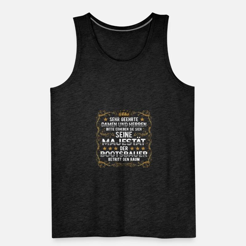 Bootsbauer Schiffsbauer Männer Premium Bio Tank Top