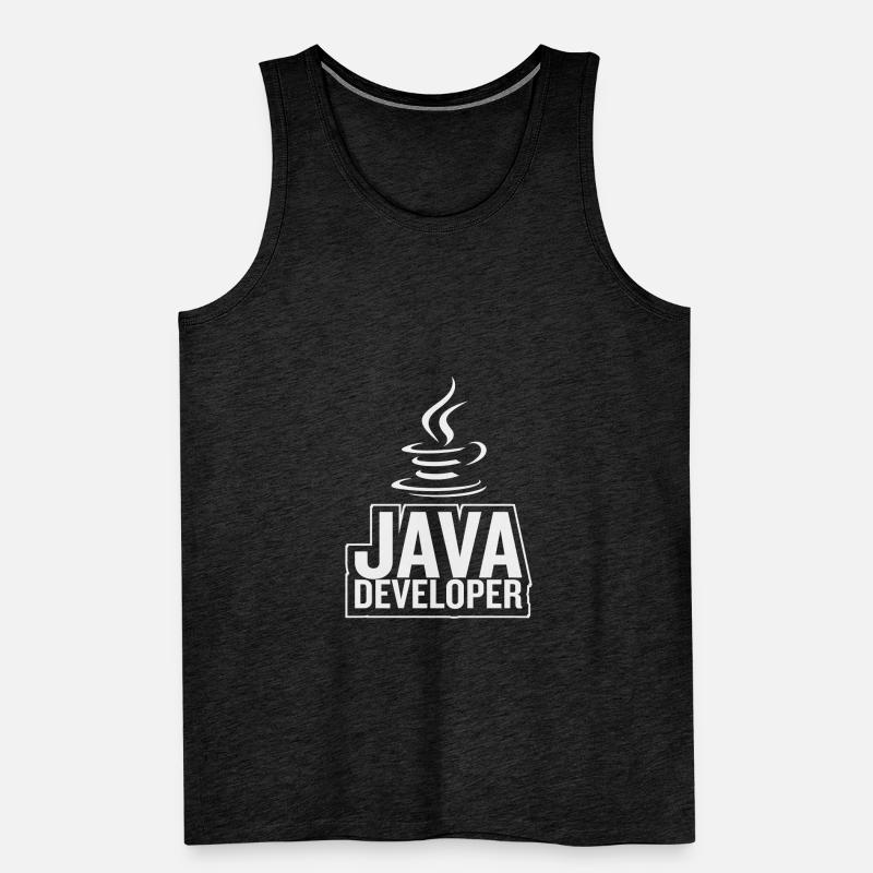 Java Developer Coffee Kaffee Men's Premium Organic Tank Top