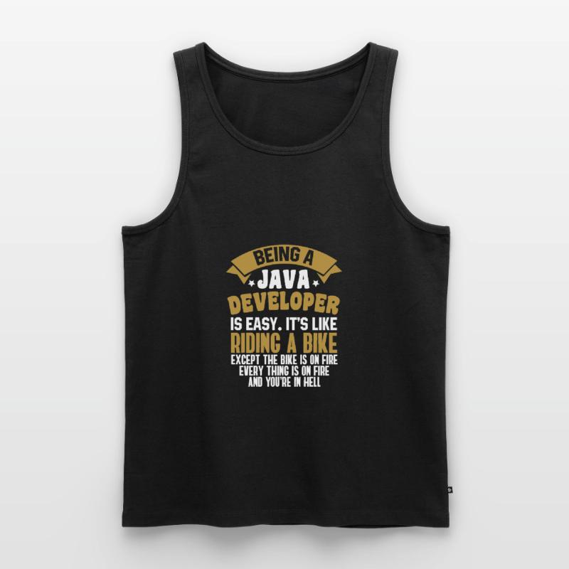 Java Developer Männer Premium Bio Tank Top