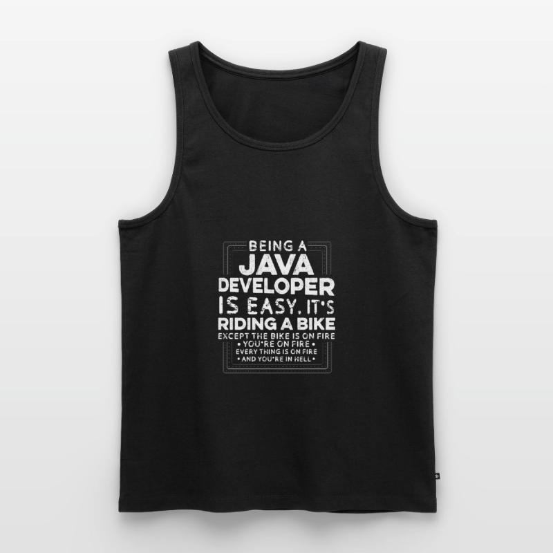 Java Developer Männer Premium Bio Tank Top