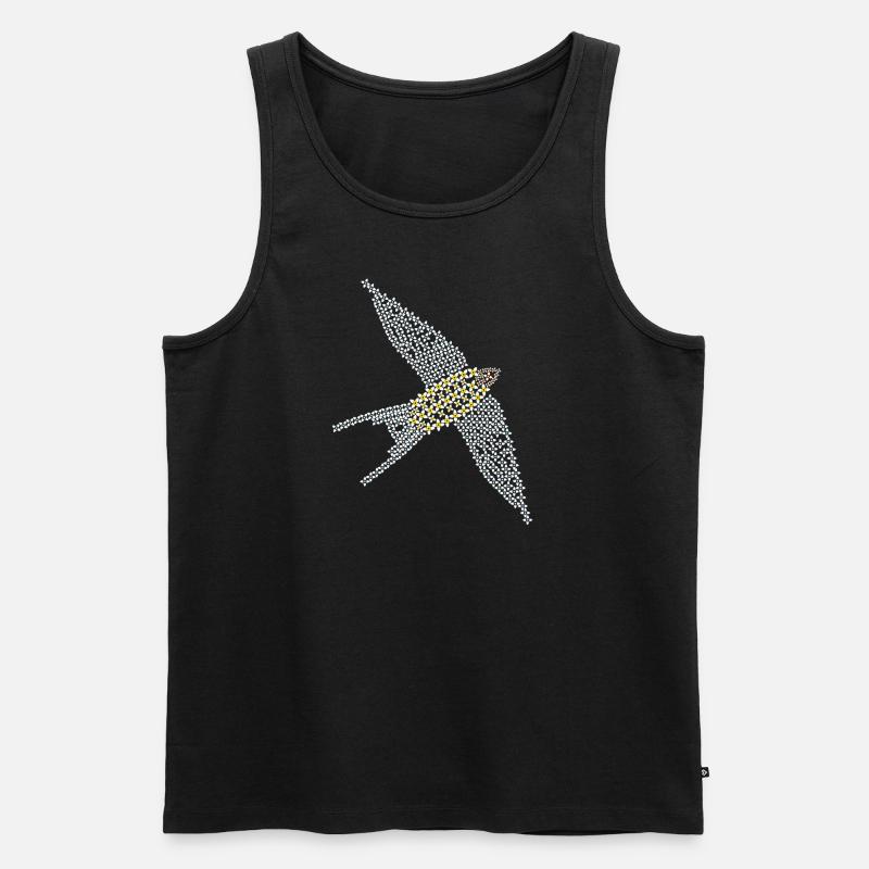 Schwalbe - Männer Premium Bio Tank Top - Schwarz