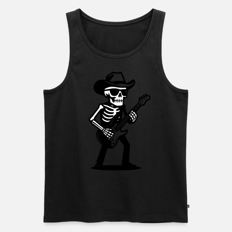 Bone to be wild - Männer Premium Bio Tank Top - undefined
