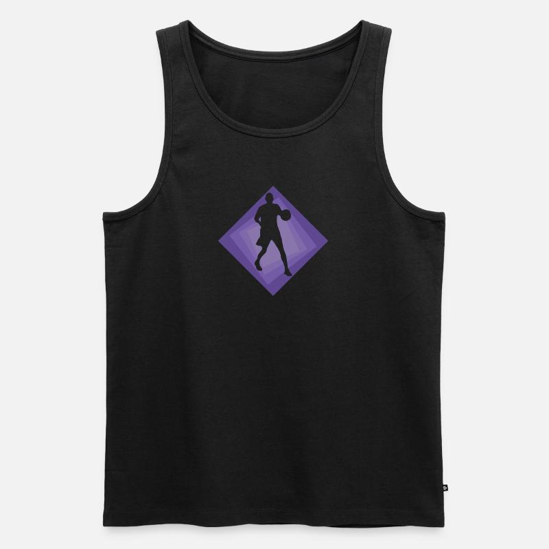 Basketballer BBall Hooping - Männer Premium Bio Tank Top - undefined