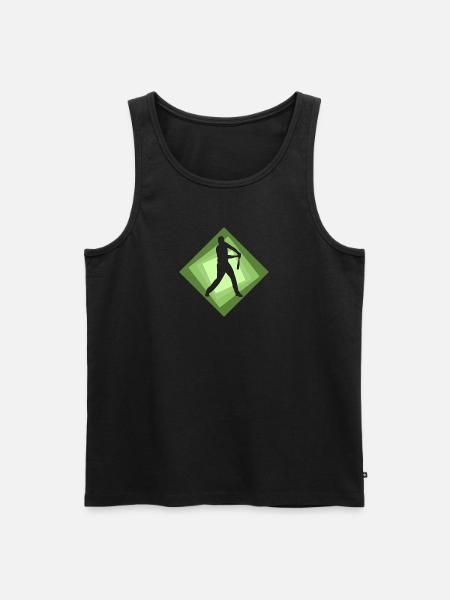 Batting Shortstop - Männer Premium Bio Tank Top - 
