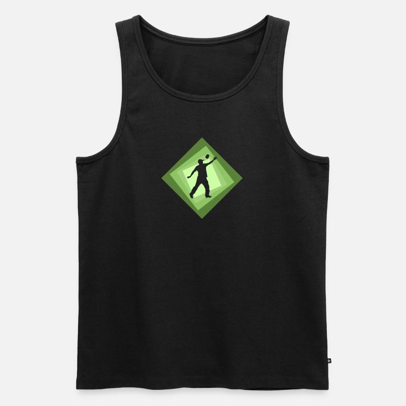 Cornhole Regeln - Männer Premium Bio Tank Top - undefined