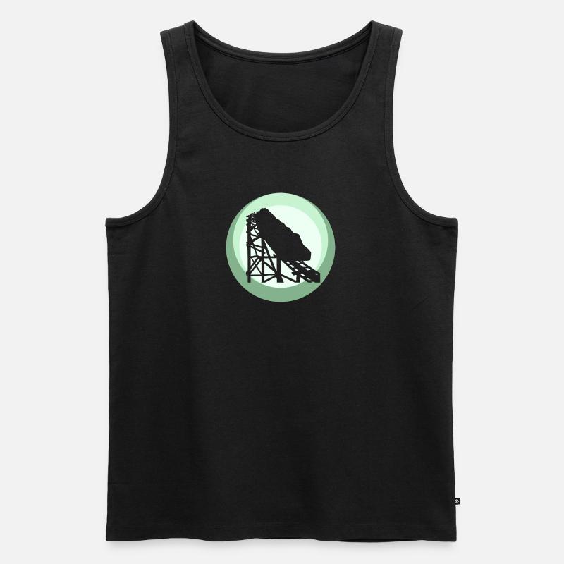 Grande roue du carnaval - Débardeur bio Premium Homme - undefined