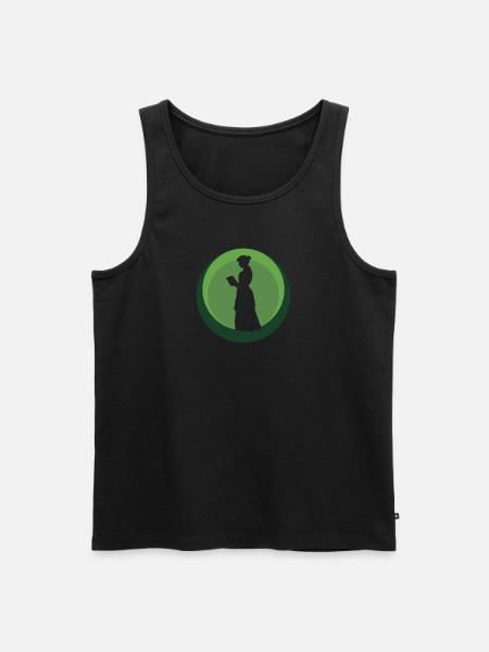 Leseratte Writing Autor - Männer Premium Bio Tank Top -