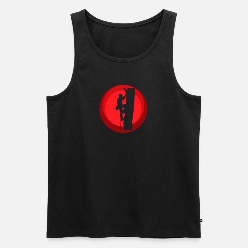 Klettern Steigeisen - Männer Premium Bio Tank Top - undefined