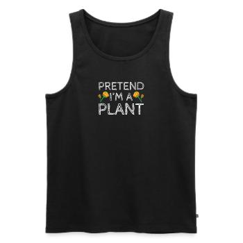 Plantes Plantes Green Thumb Jardinier - Débardeur bio Premium Homme - noir - Devant - Michal (187cm)