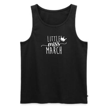 Mars Anniversaire Femmes Femmes Filles - Débardeur bio Premium Homme - noir - Devant - Michal (187cm)