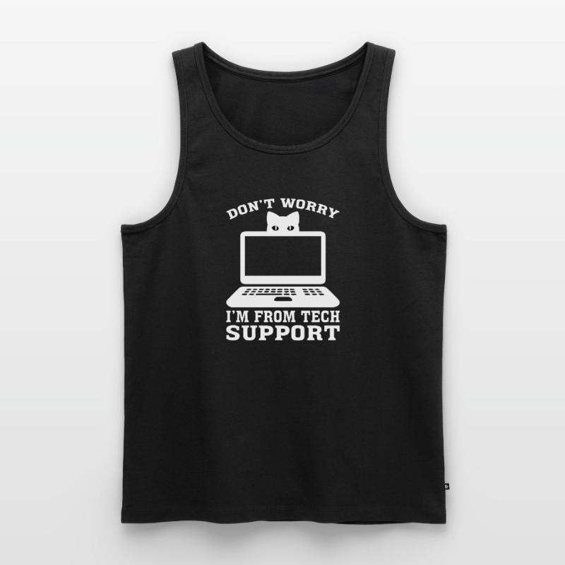 Technical Support Computer Technology IT Software Men's Premium Organic Tank Top