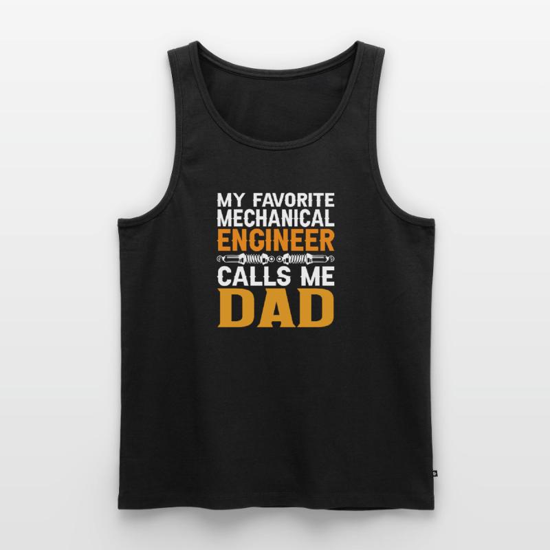 Engineer Brain Mechanical Engineering Electrical Engineering Son Men's Premium Organic Tank Top