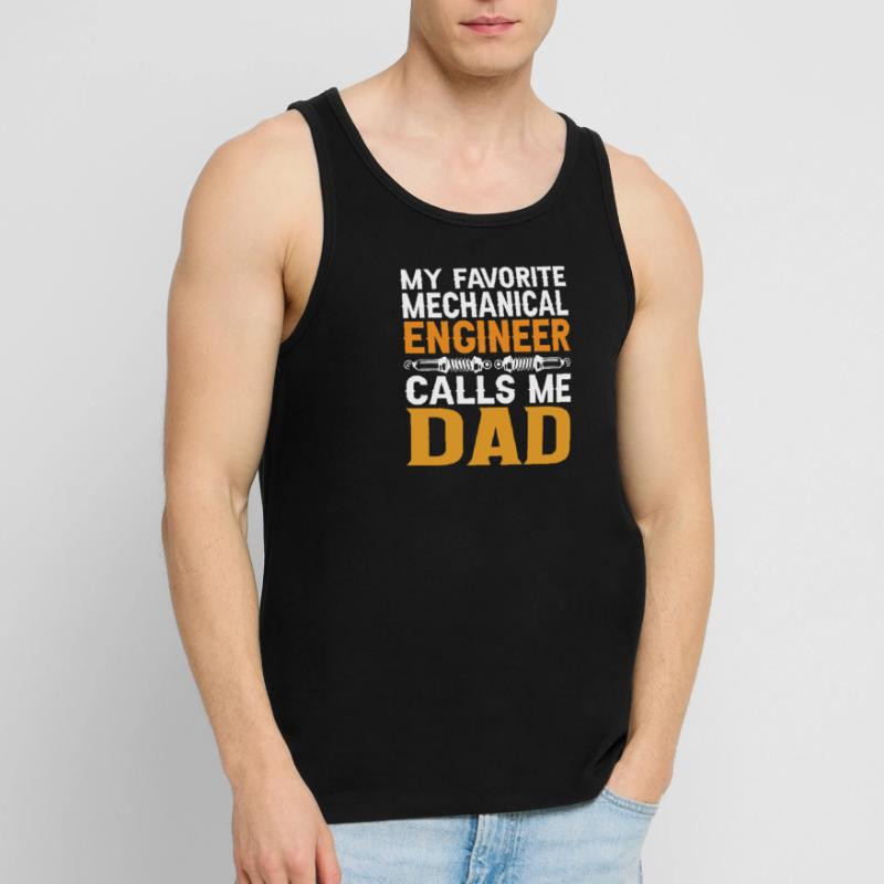 Engineer Brain Mechanical Engineering Electrical Engineering Son Men's Premium Organic Tank Top