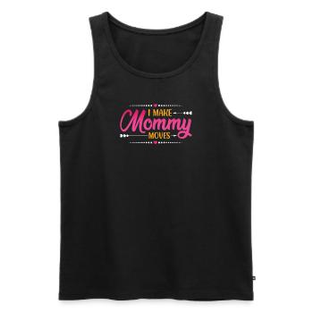 Beste Mama Überhaupt Muttertag Mutter Geschenk - Männer Premium Bio Tank Top - Schwarz - Vorne - Michal (187cm)