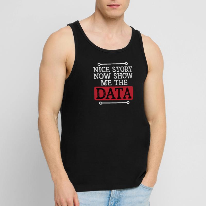 Deep Learning Machine Learning AI KI Datenanalyse Männer Premium Bio Tank Top