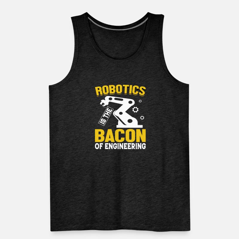 Robot Programmer Automation Technician Men's Premium Organic Tank Top