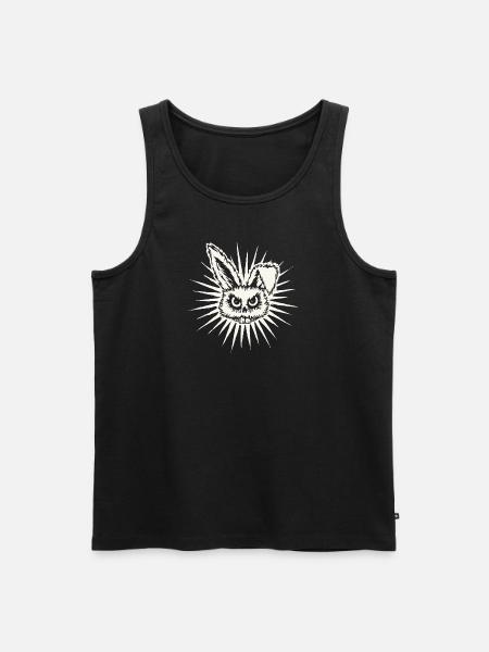 Rrrabbit - Men's Premium Organic Tank Top - black