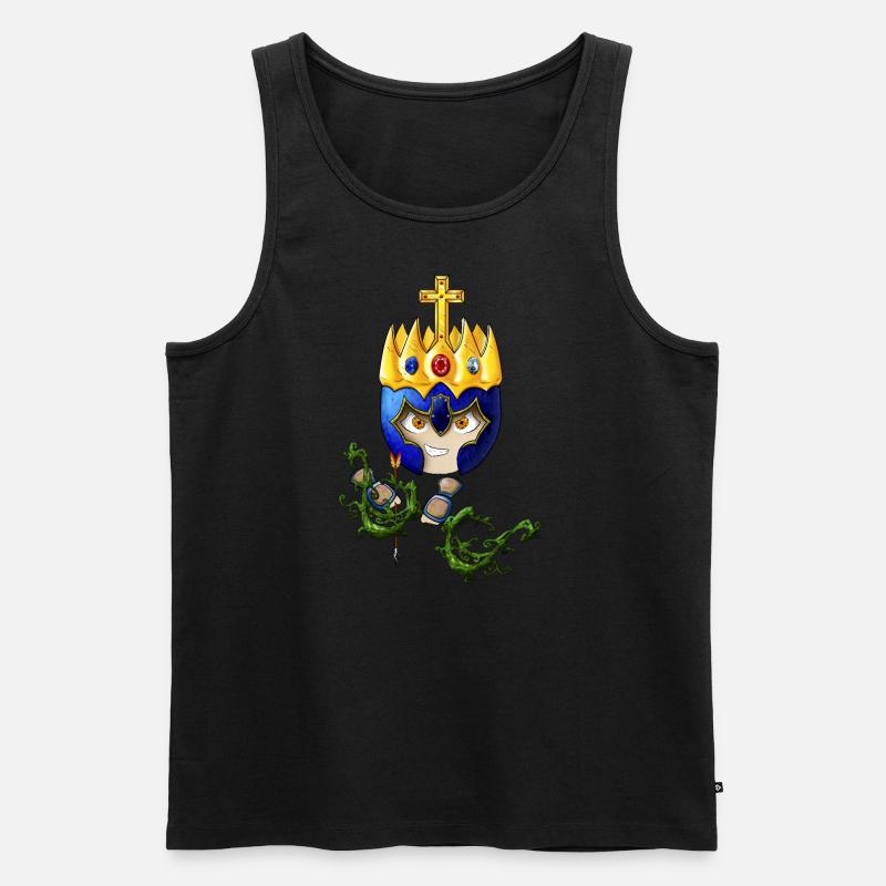 Vier Reiter der Apokalypse - Eroberung - Männer Premium Bio Tank Top - Schwarz