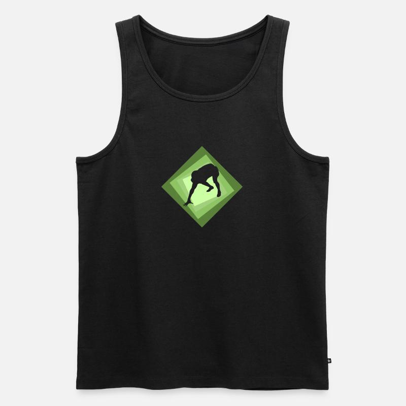 Tailback Touchdown - Männer Premium Bio Tank Top - undefined