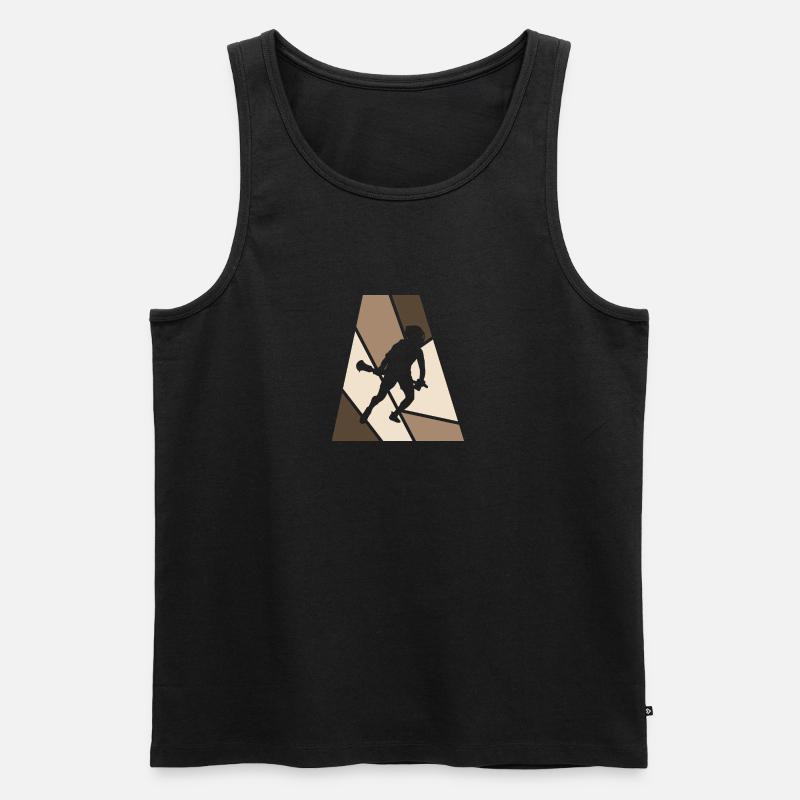 Intercrosse Lacrosseschläger box - Männer Premium Bio Tank Top - undefined
