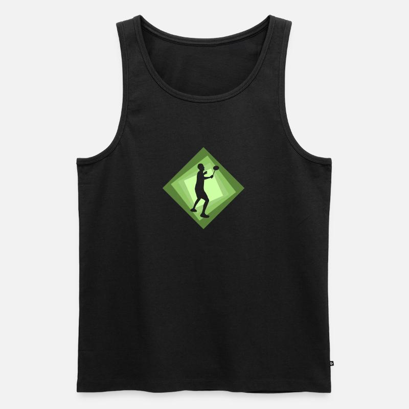 Double Drop - Männer Premium Bio Tank Top - undefined