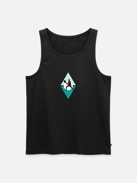 Tennis Tennis Stroke Tennis - Herre Premium økologisk tanktop - 