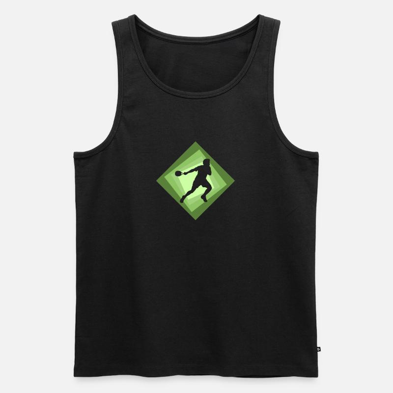 Squash Squashspieler Squashspieler - Männer Premium Bio Tank Top - undefined