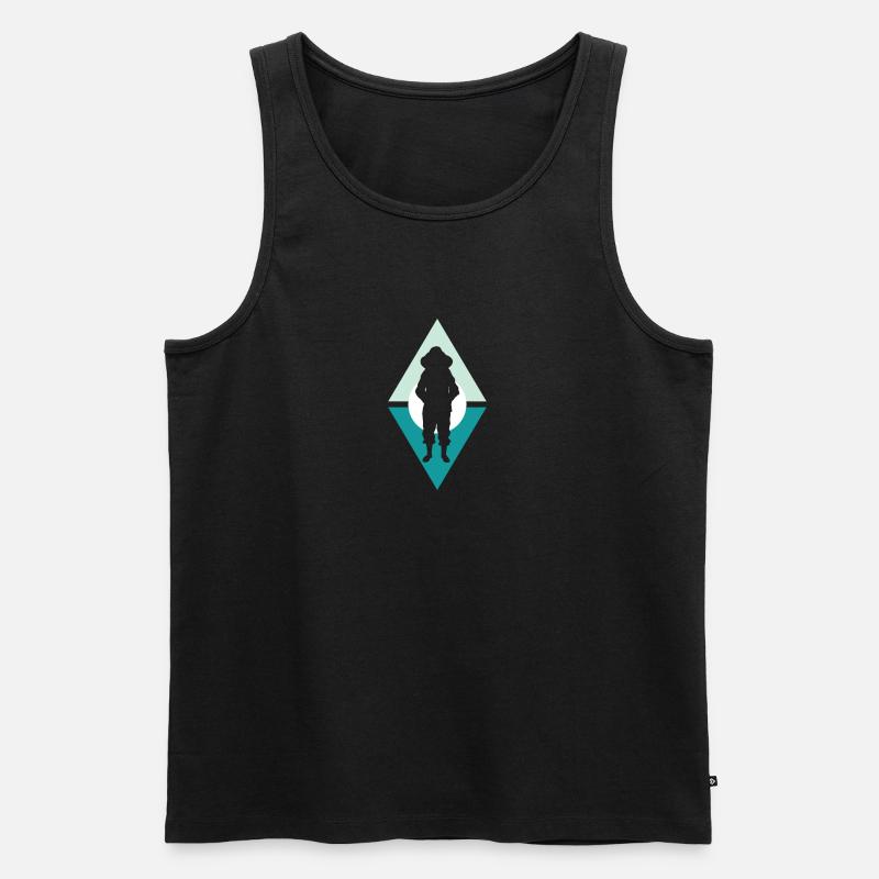 Imker Nektar Beekeeping - Männer Premium Bio Tank Top - undefined