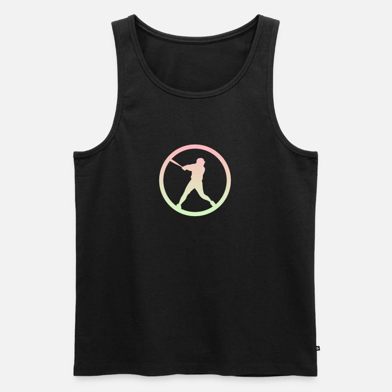 Pitcher Pitcher Baseball - Männer Premium Bio Tank Top - undefined