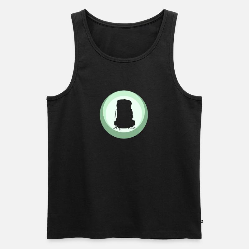 Backpacking Backpacking Rucksack - Männer Premium Bio Tank Top - undefined