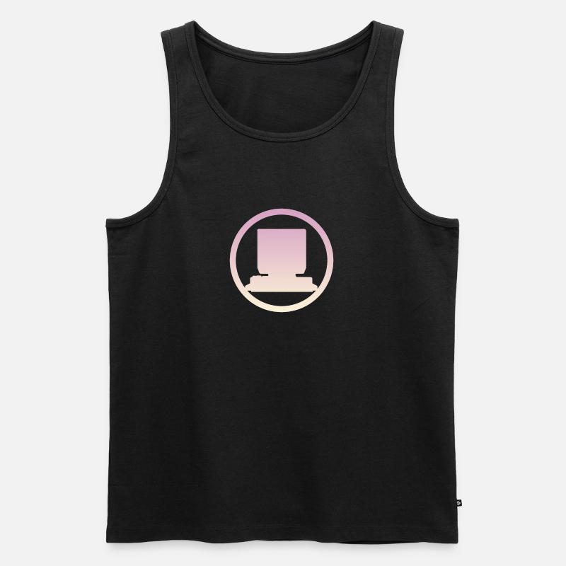 Computerarbeit Computer Computer - Männer Premium Bio Tank Top - undefined