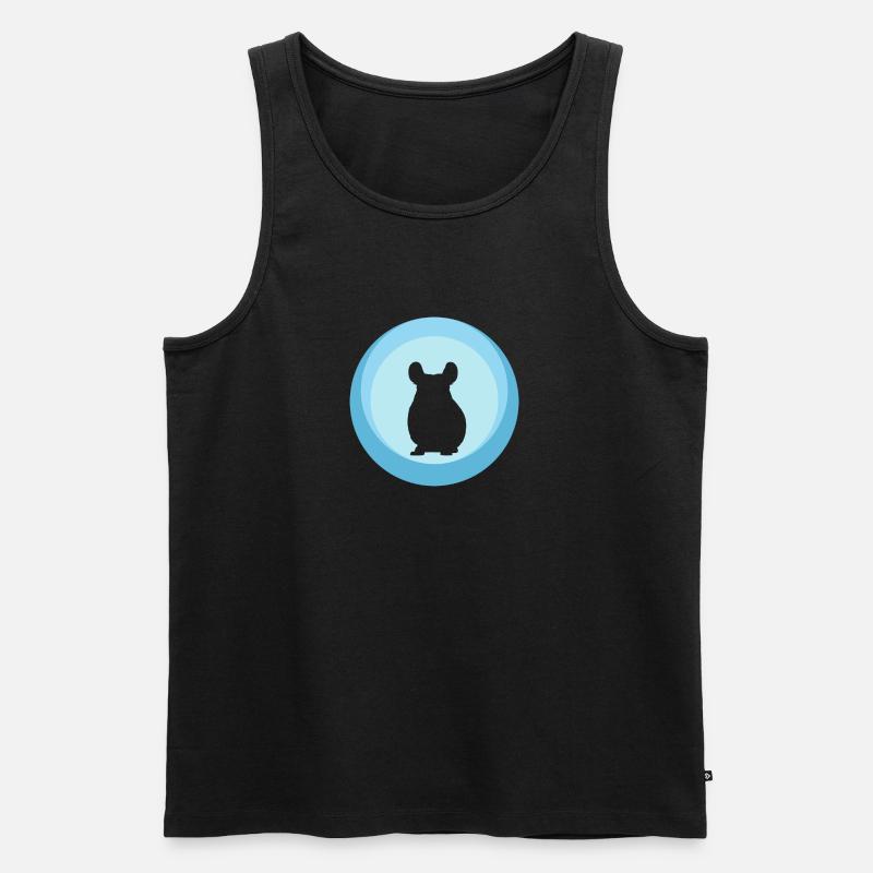Chinchilla Mäuschen Mäuschen - Männer Premium Bio Tank Top - undefined