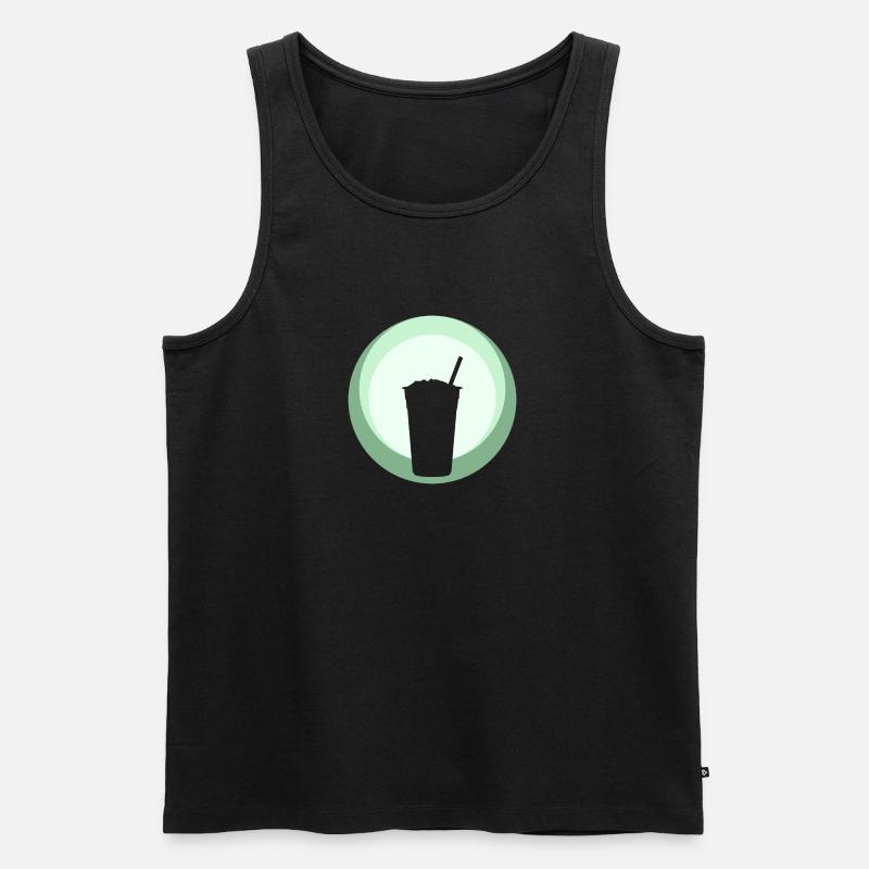Tee Bubble Tea Bubble - Männer Premium Bio Tank Top - undefined
