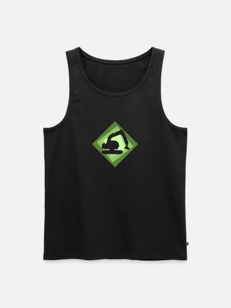 Bagger Bauarbeiter Bauarbeiter - Männer Premium Bio Tank Top - 