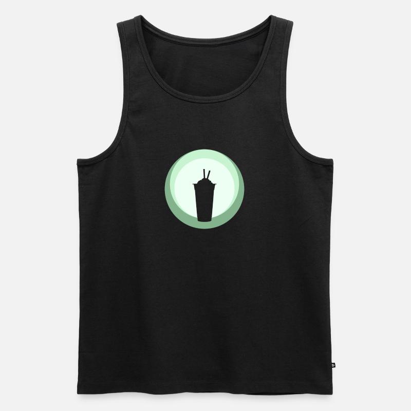 Tee Boba Bubble - Männer Premium Bio Tank Top - undefined