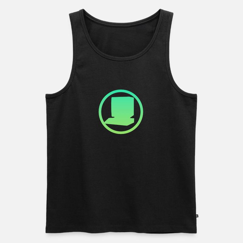 Computerarbeit Computerarbeit Computer - Männer Premium Bio Tank Top - undefined