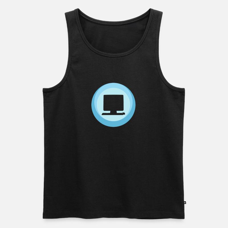Computer Informatik Informatik - Männer Premium Bio Tank Top - undefined
