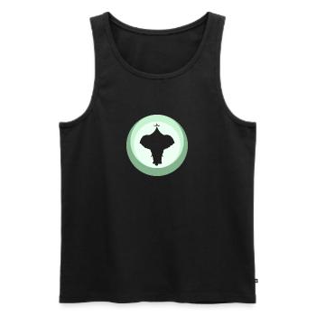 Circus Tent Circus Clown - Men's Premium Organic Tank Top - black - Front - AI Model Male 178 light (178cm)